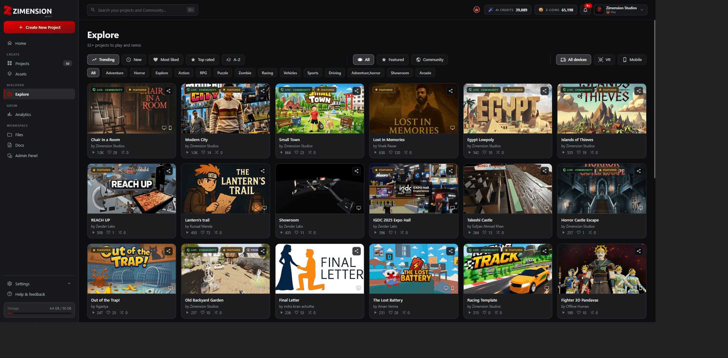 Explore Projects
