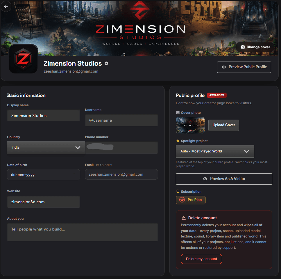 User Profile
