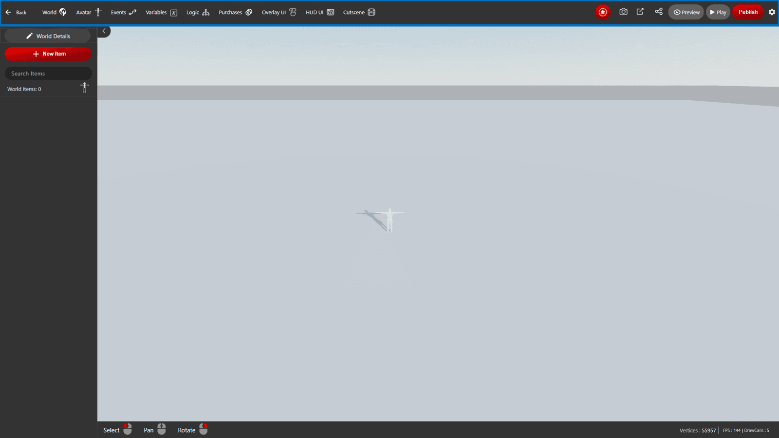 Editor Top Bar