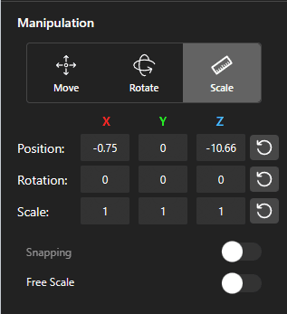 Manipulation Controls