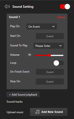 Sound Settings