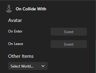 Collision Events