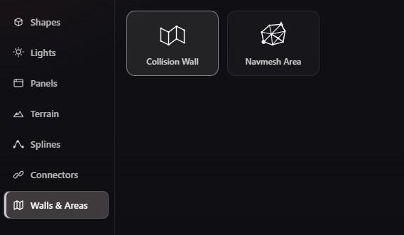 Walls & Areas in Library > Basics